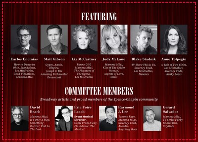 Broadway stars, including Liz McCartney (Funny Girl) and Blake Stadnik (This Is Us), unite for Thank You for the Music, a special Spence-Chapin benefit celebrating family through song.