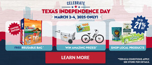 Natural Grocers® Hosts Annual Texas Independence Day Celebration Event