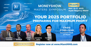 MoneyShow Investment Masters Symposium to feature Craig O'Sullivan as guest speaker along with Jim Bianco, Dan Ives, Tom Lee, Kathryn Vera, and Ed Yardeni