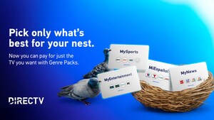 DIRECTV Breaks the Traditional Cable Bundle with New Genre Packs Giving Customers Unmatched Choice, Flexibility, and Control