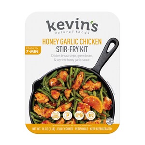 KEVIN'S NATURAL FOODS REDEFINES CONVENIENCE WITH NEW STIR-FRY KITS
