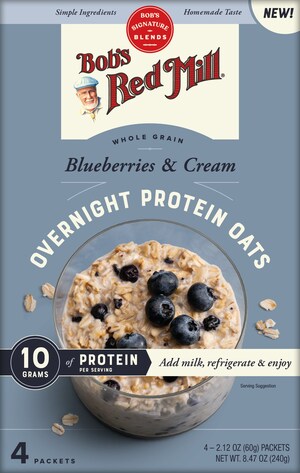 Bob's Red Mill Unveils New Overnight Protein Oats at Natural Products Expo West 2025