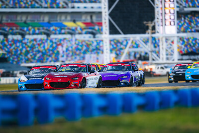 First to the Finish—a New Docuseries Focused on the Relentless Pursuit of the MX-5 Cup Championship—Will Premiere March 25 on Prime Video (CNW Group/Mazda Canada Inc.)