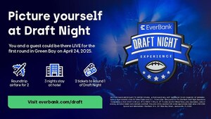 EverBank Announces Sweepstakes to Send Two Lucky Football Fans to the 2025 Draft in Green Bay
