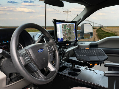 Havis solutions for Apple iPads in work trucks