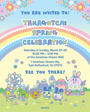 Tamagotchi Enters its Biggest Year Yet, Announcing a National Tour, Spring Celebration Fan Event at American Dream, and New Products at New York Toy Fair!