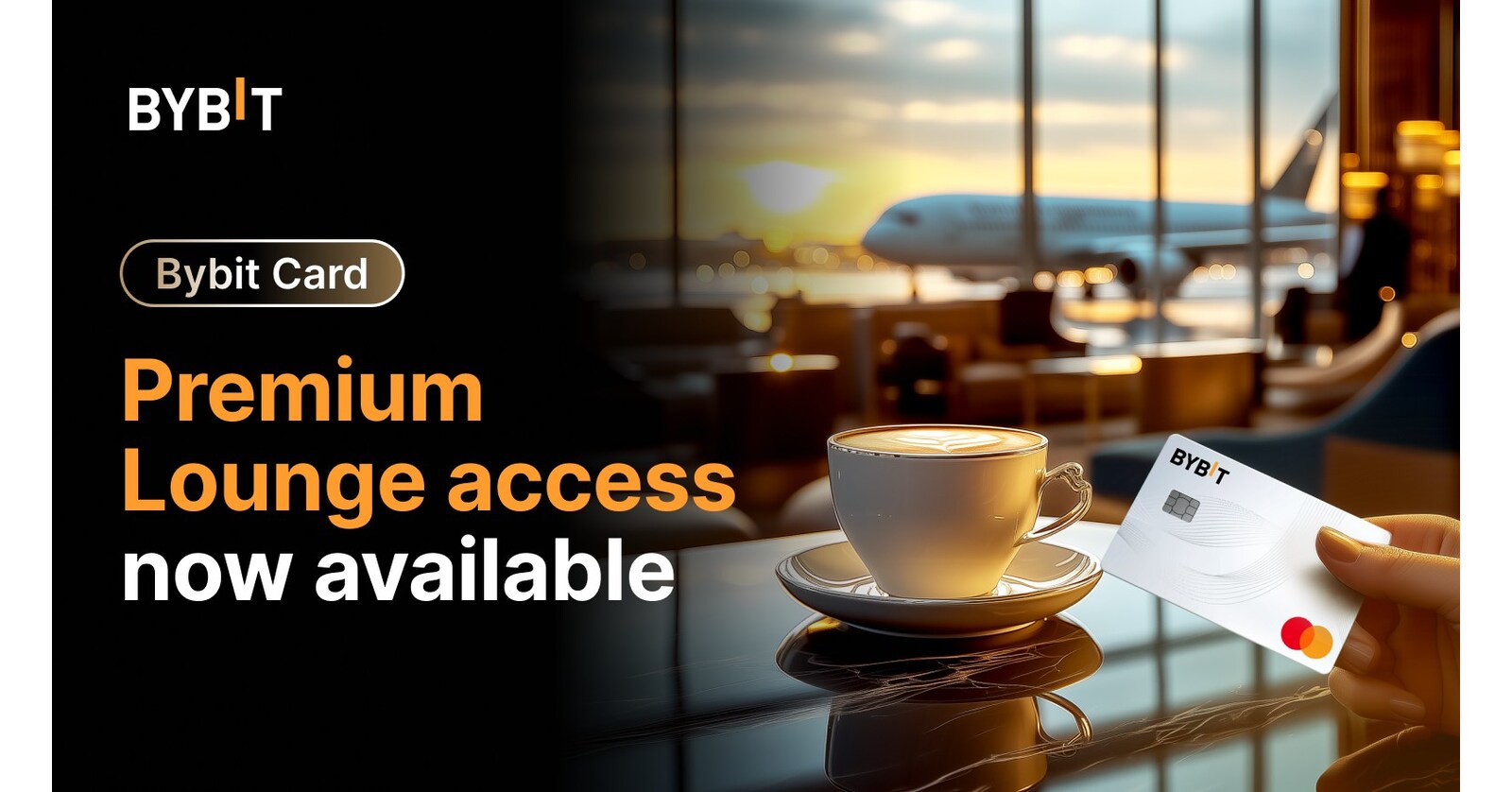 Bybit Card Elevates Travel Experience: Premium Lounge Access with a Chance  of First-Class Flights
