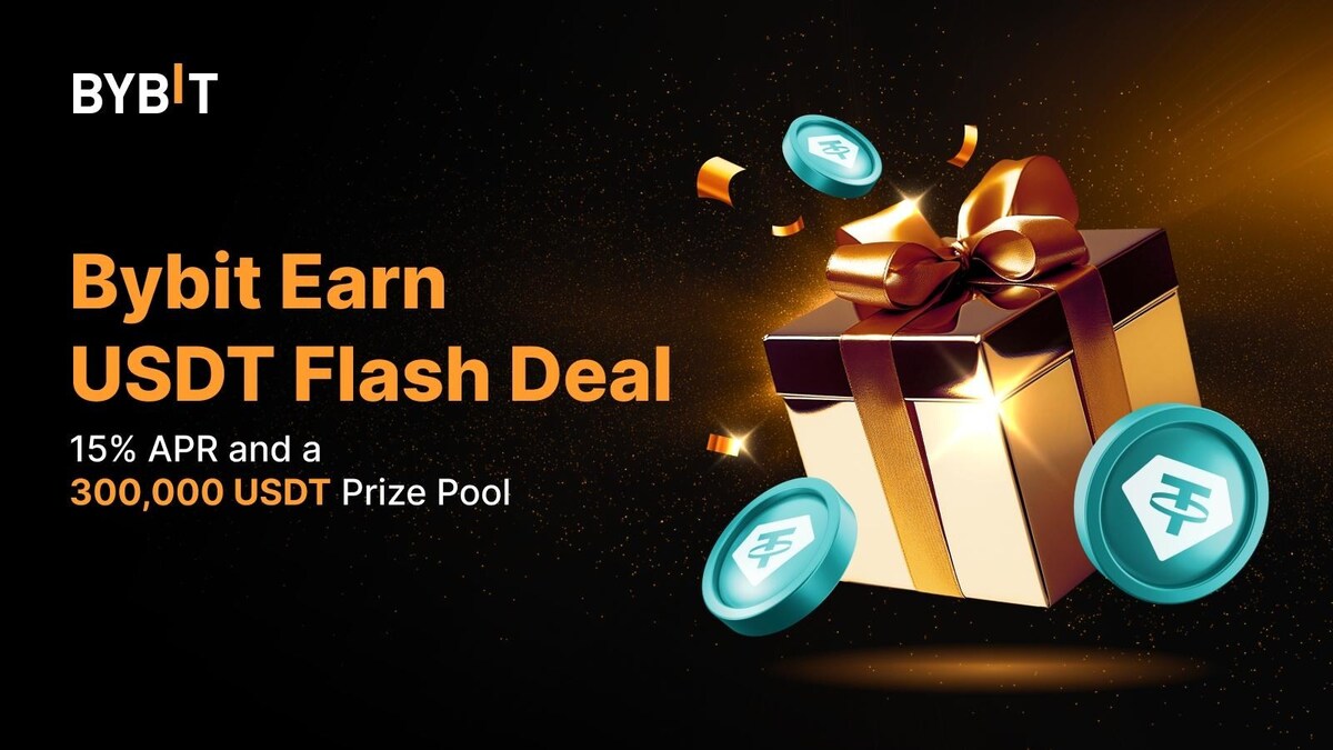 Bybit Unveils USDT Flash Deal: Earn 15% APR and Share in a 300,000 USDT  Prize Pool