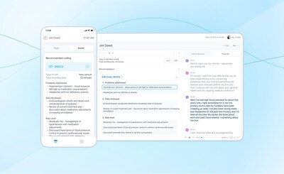 DeepScribe, the ambient AI of choice for specialty and chronic care, today announced automated Evaluation and Management (E/M) medical coding as the newest offering within its Ambient Operating System for clinicians.