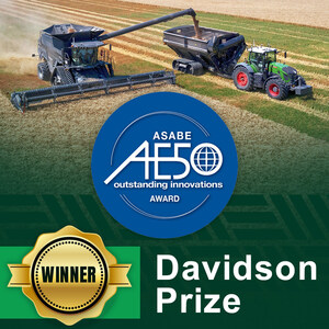 PTx Trimble Wins Coveted Davidson Prize for Autonomous Grain Cart