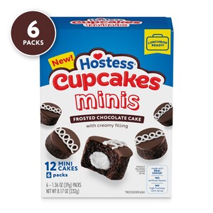 Take Your Favorite Cupcakes To-Go with New Hostess® Cupcakes Minis