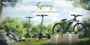 isinwheel Promotes Eco-friendly Transportation Alternatives in North America with Spring Sale Kicked off
