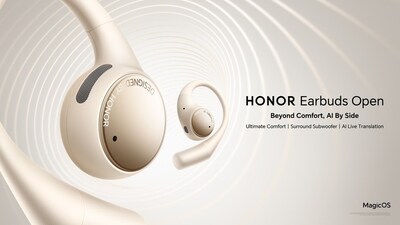 HONOR ra mắt tai nghe AI Earbuds Open đột phá tại MWC 2025 ảnh 1