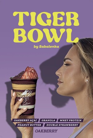 OAKBERRY and Tennis Superstar Aryna Sabalenka Serve Up the All-New Tiger Bowl