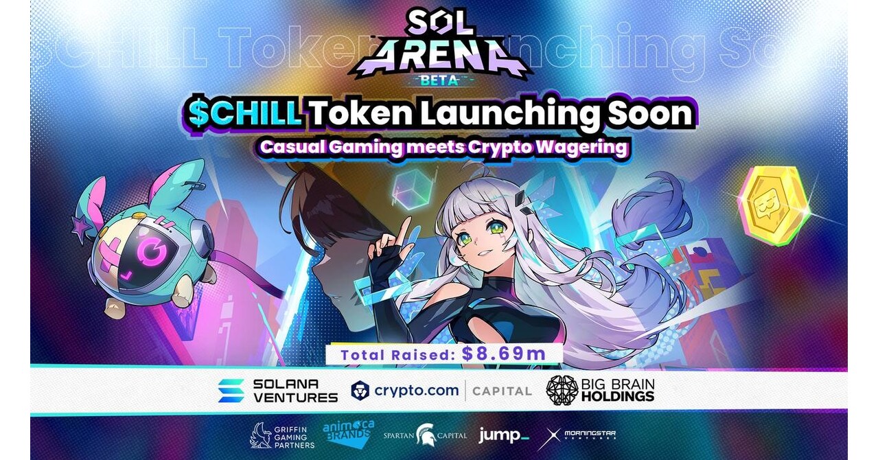 SOL ARENA USHERS IN A NEW ERA OF CASUAL GAMING AND CRYPTO WAGERING ON SOLANA,  WITH $CHILL TOKEN LAUNCHING SOON
