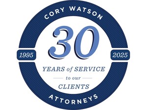 Cory Watson Attorneys Celebrates Thirty Years of Legal Representation