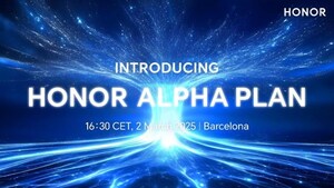 HONOR marcará el futuro de la IA en MWC 2025 con el lanzamiento de su "HONOR ALPHA PLAN"