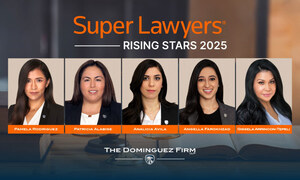 Five Dominguez Firm Attorneys Named to the 2025 Rising Stars® List