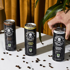 Death Wish Coffee Co.'s New Ready-to-Drink Canned Lattes Now Available in Retail Nationwide