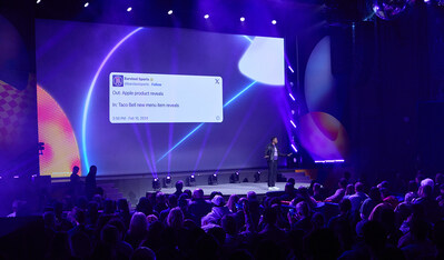 Taco Bell CEO Sean Tresvant previews Taco Bell’s bold plans for 2025 kicking off evening’s keynote.