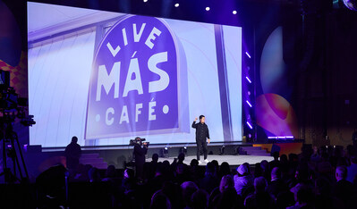 Taco Bell CMO, Taylor Montgomery revealed the second location of the Live Más Café as being within the event itself giving fans the chance to sample the robust menu of offerings firsthand.