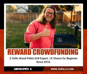 Z Grills Reinvents the Pellet Grill Market with its Game-Changing Reward Crowdfunding Model