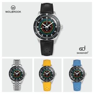 WOLBROOK UNVEILS THE SKINDIVER DECOMPRESSION AUTOMATIC MN90: A HISTORIC FIRST IN DIVE WATCH INNOVATION