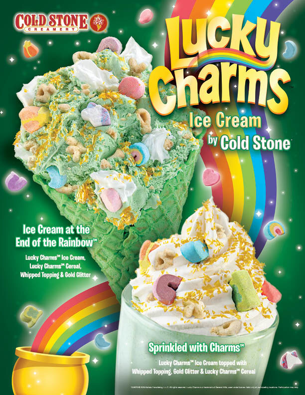 The Luckiest Time of the Year at Cold Stone Creamery!