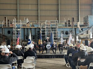 Keel Laying Held for NSMV V, The Fifth and Final National Security Multi-Mission Vessel in the Fleet