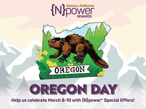 Natural Grocers® Honors National Oregon Day with a Freebie and $5 Off, March 8-10, 2025