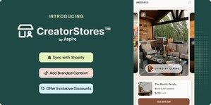 Aspire Launches CreatorStores to Help Brands Maximize Revenue and Own the Path to Purchase
