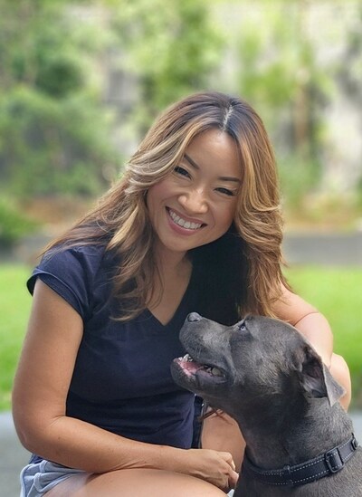 Miki Kanamaru, founder of dog training small business Pawsitive Mindset