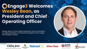 Retail Industry Veteran and Transformation Leader, Joins Engage3 as President and Chief Operating Officer