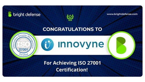 InnoVyne Achieves ISO 27001:2022 Certification