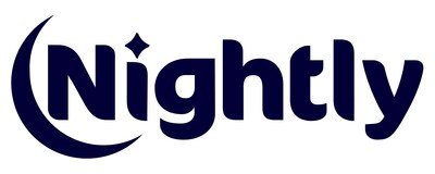 Nightly Charity Events Navy Logo (PRNewsfoto/Nightly)