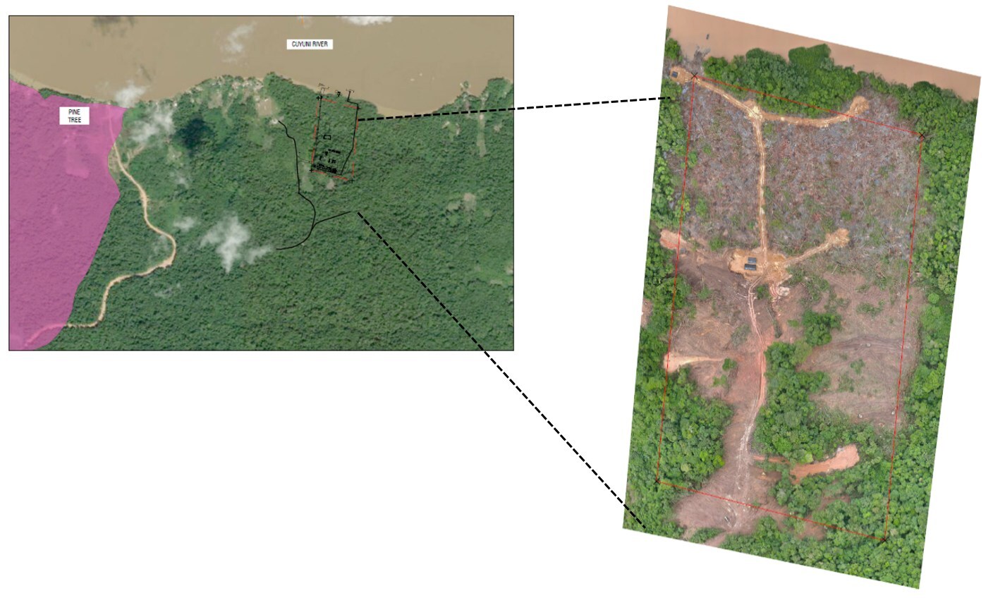 Figure 1: Oko West Gold Project Barge Landing Site Preparation (CNW Group/G Mining Ventures Corp) Figure 1: Oko West Gold Project Barge Landing Site Preparation (CNW Group/G Mining Ventures Corp)