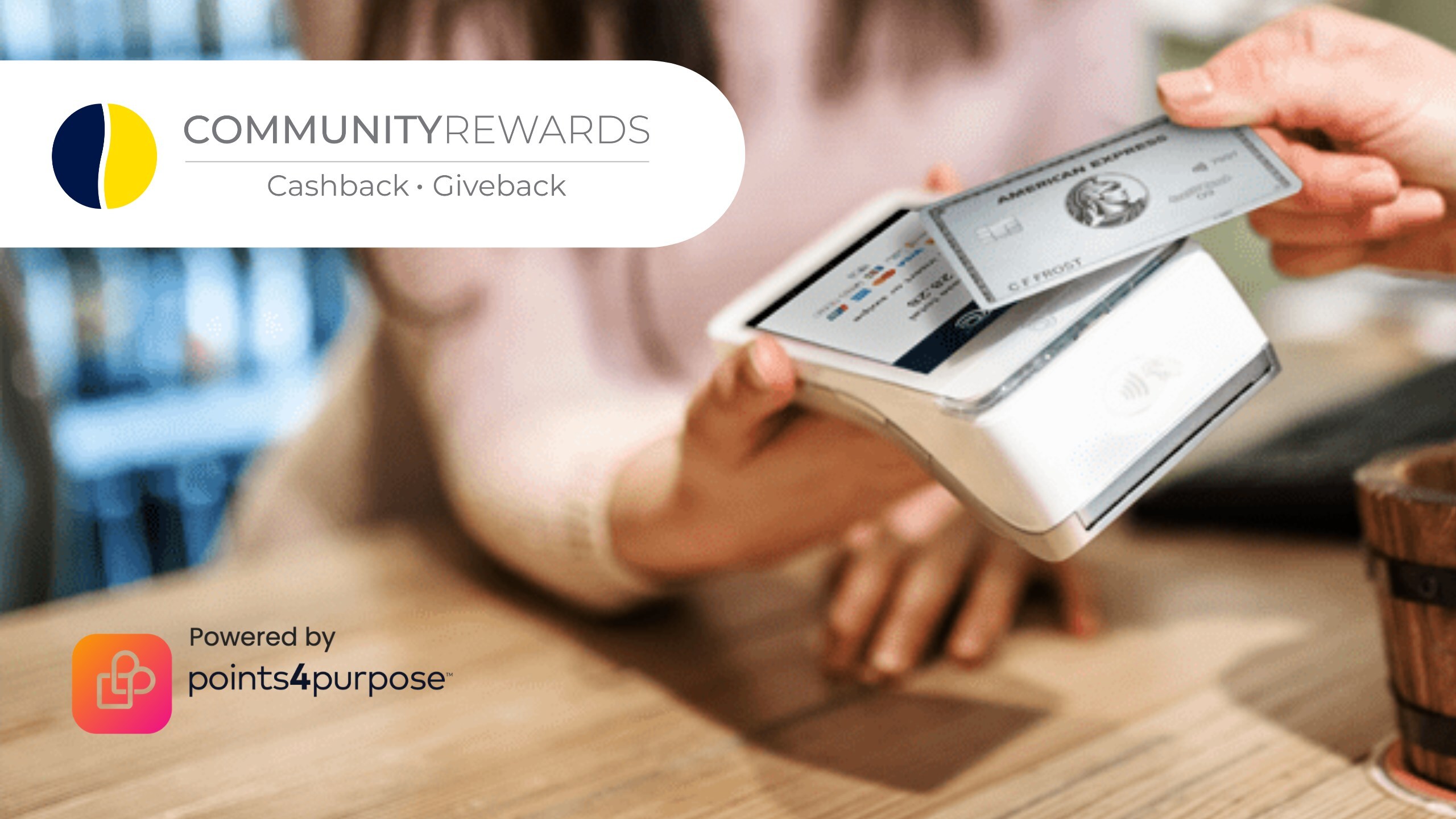 Points4Purpose, Inc. Expands Its CommunityRewards™ Platform to American Express® Credit Card Holders