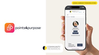 CommunityRewards™ Powered by Points4Purpose, Inc. Allows Shoppers to Earn Cashback at Thousands of Retailers, Earn Free Cashback Rewards and Micro-Donate to The Charity of Their Choice. CommunityRewards™ Powered by Points4Purpose, Inc. Allows Shoppers to Earn Cashback at Thousands of Retailers, Earn Free Cashback Rewards and Micro-Donate to The Charity of Their Choice.