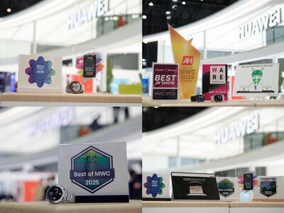 HUAWEI WATCH & HUAWEI MatePad (PRNewsfoto/HUAWEI)