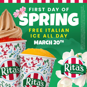 Rita's Italian Ice Celebrates First Day of Spring with Free Italian Ice Giveaway and New SKITTLES® Italian Ice Flavor