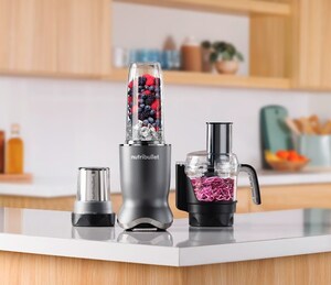 nutribullet® Revolutionizes Food Prep with the nutribullet® Ultra Plus+ Compact Kitchen System: Three Attachments, One Ultra-Sleek Motor Base