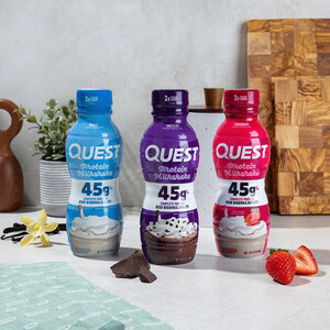 Quest Nutrition Delivers Category Leading Protein with the Launch of Quest™ Protein Milkshakes