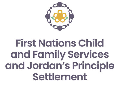 First Nations Child and Family Services and Jordan’s Principle Settlement logo (CNW Group/First Nations Child and Family Services and Jordan’s Principle Settlement)