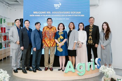 December 30, 2024 - TTC AgriS Chairlady Welcomes Indonesian Consul General in Ho Chi Minh City, Expanding Strategic Cooperation Opportunities