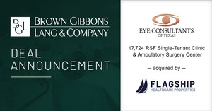 BGL Announces the Real Estate Sale of Eye Consultants of Texas &amp; Lonestar Ambulatory Surgery Center