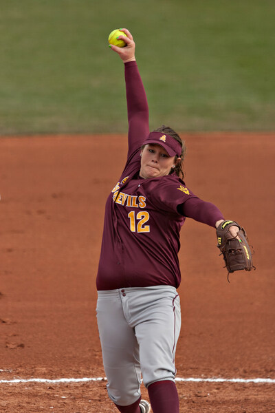 Dallas Escobedo Magee finished her career at ASU as one of the most decorated Sun Devils and is gearing up for her seventh season with Toyota Shokki. Photo courtesy of ASU Sun Devil Athletics