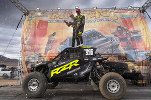 POLARIS SWEEPS 2025 MINT 400 AS HEGER CONTINUES HIS DESERT DOMINANCE WITH A COMMANDING OVERALL WIN IN RZR PRO R FACTORY