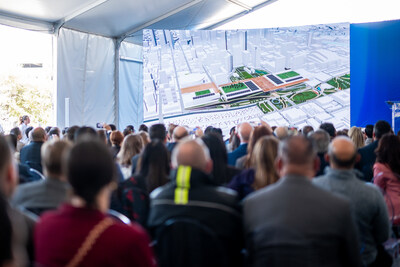 Rendering of layout of the Convention District Transformation Project in Houston, TX.