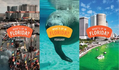 Episodes of "What's Up in Florida" highlight unique events happening throughout the state every month.