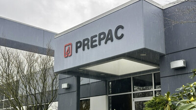 Prepac exterior building. (CNW Group/Unifor)